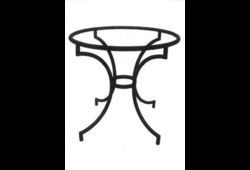 Pied de table rond Beldia