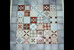 PATCHWORK LOLO - GRIS